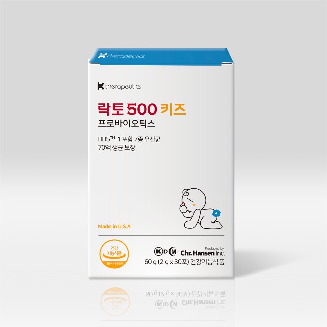 락토500 키즈 유산균 30포 x 1상자(1개월분)